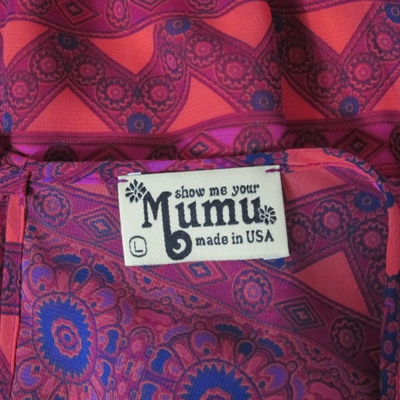 Show Me Your Mumu | Rainey Rajah Print Mini Dress - Picture 5 of 5